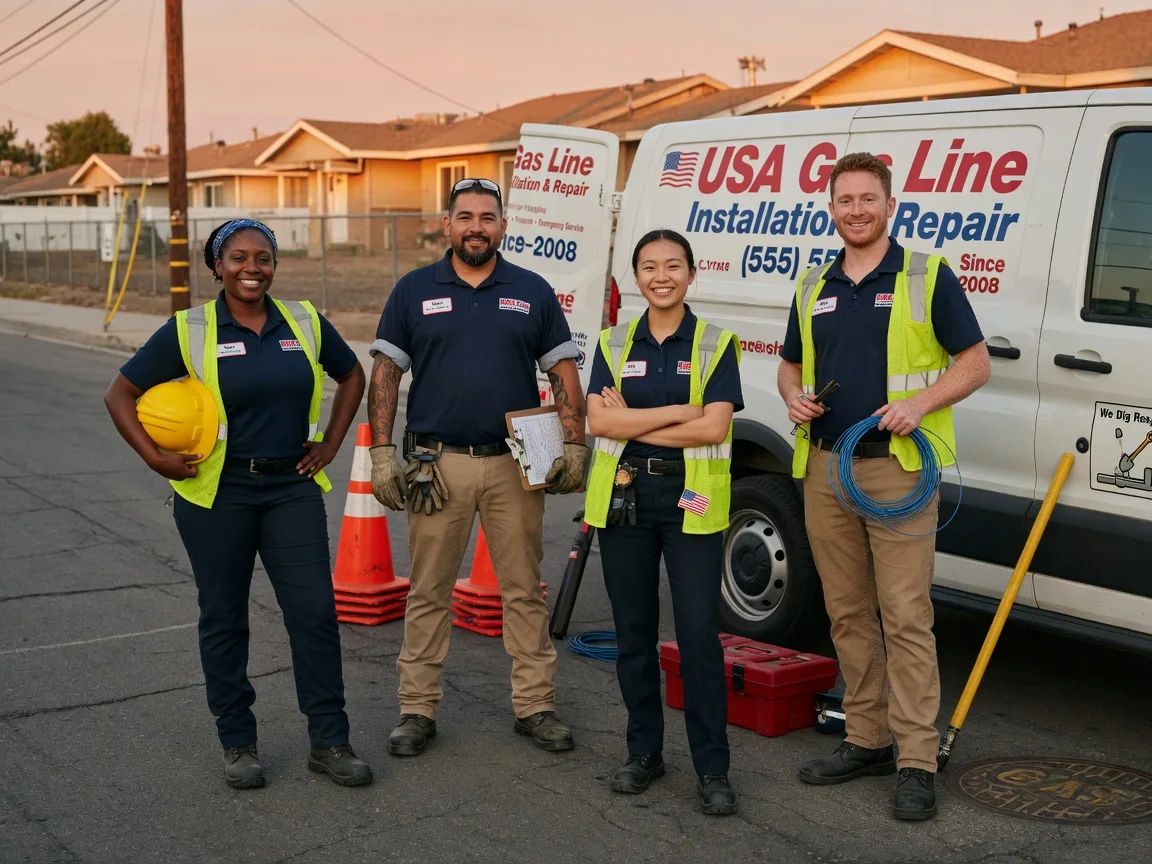 Gas Line Installation company in Glade, KS